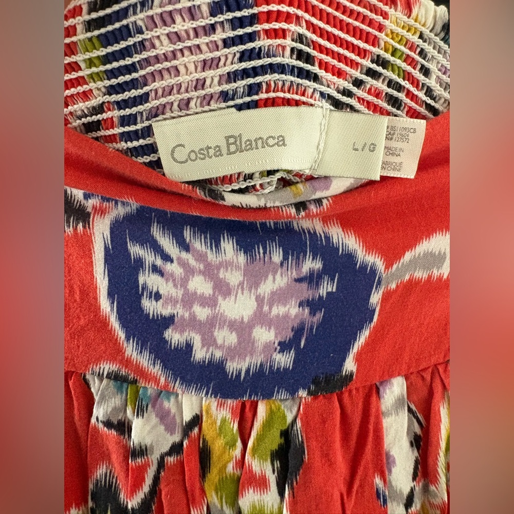 Costa Blanca Floral Flowy Skirt - Picture 3 of 5